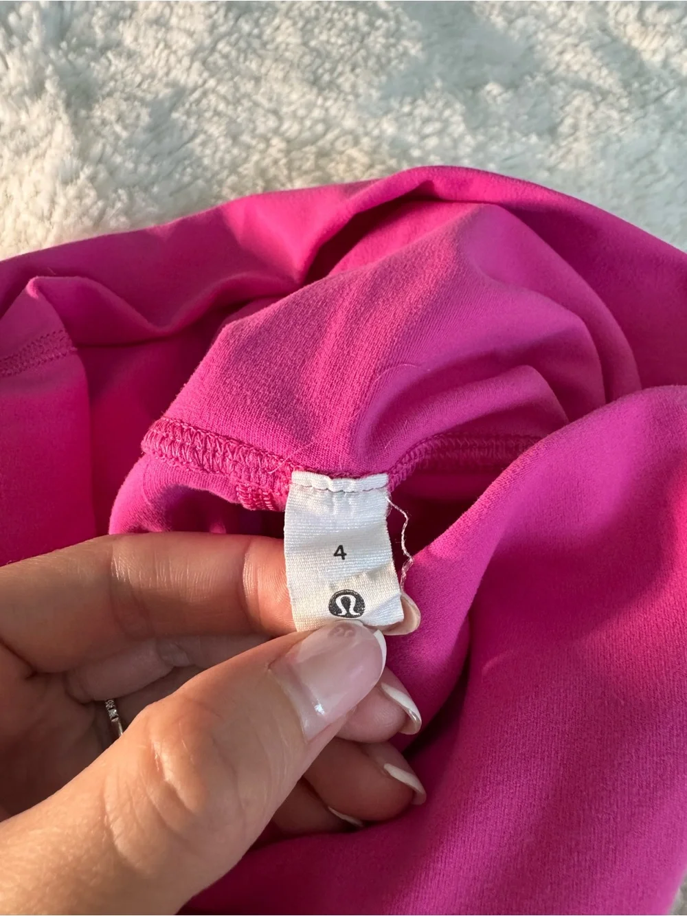 Lululemon Align High-Rise Crop 21” Leggings Sonic Pink Size 4